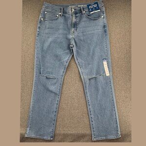 NEW! Mens Arizona Straight Jeans $50 Advance Flex‎ 360 Cotton Blend 36X30